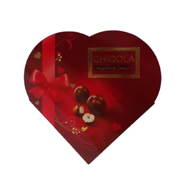 Chiqola mogyorós desszert szív 110g