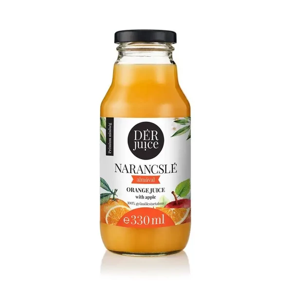 Dér Juice Narancslé almával 100% 330ml