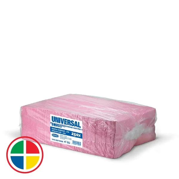 Bonus Pro törlőkendő 250/1 Pink