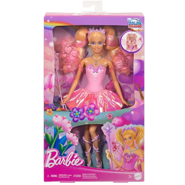 Barbie: Színváltós tündér baba - Mattel