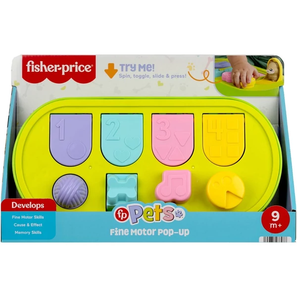 Fisher Price: Pop-up állatos bújócska - Mattel