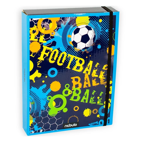 Nebulo: Füzetbox A/5-ös méretben focis mintával