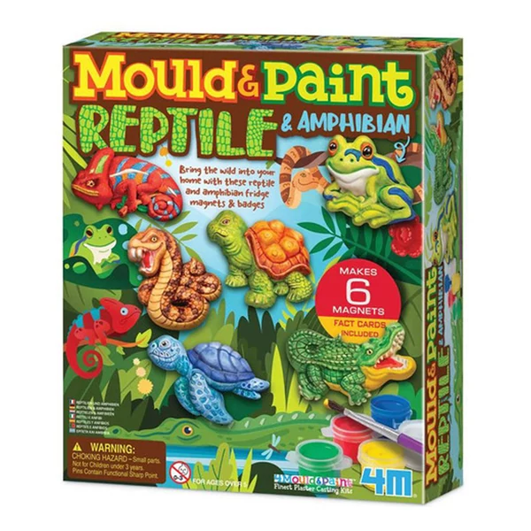 Gipszkiöntő - Hüllők és kétéltűek