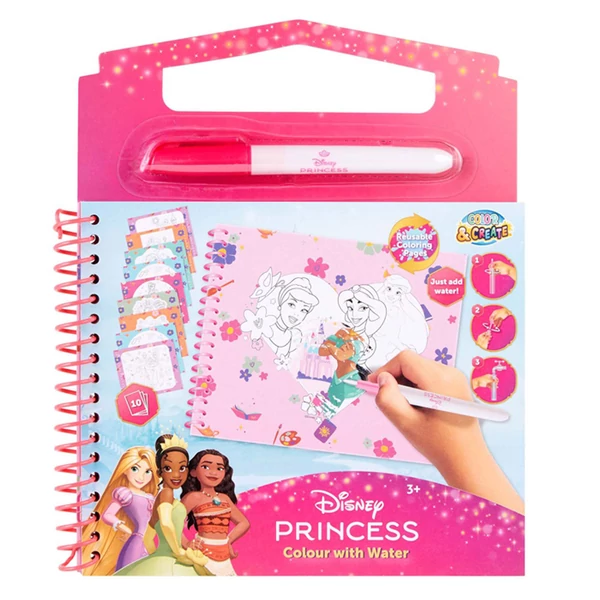 Canenco: Disney hercegnők vízzel színezve