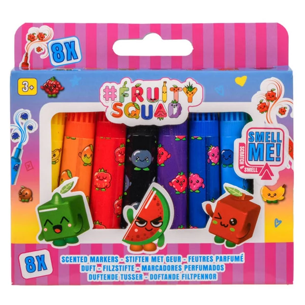 Canenco: FruitySquad illatos mini filctollak, 8db