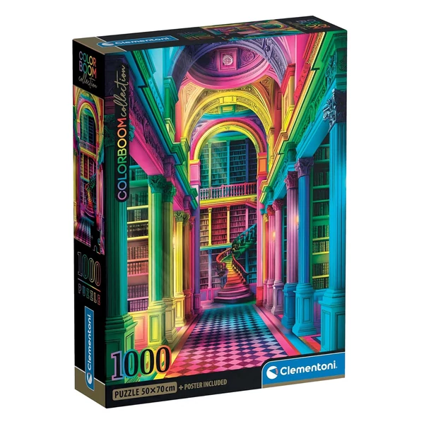 Colorbloom: Athenaeum 1000db-os puzzle - Clementoni