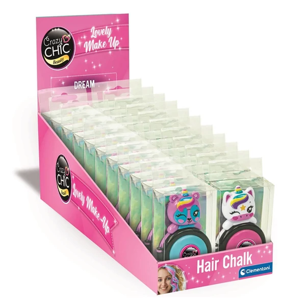 Crazy Chic: Hajkréta kétféle változatban 1db - Clementoni