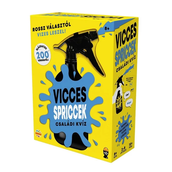 Vicces spriccek családi kvízjáték