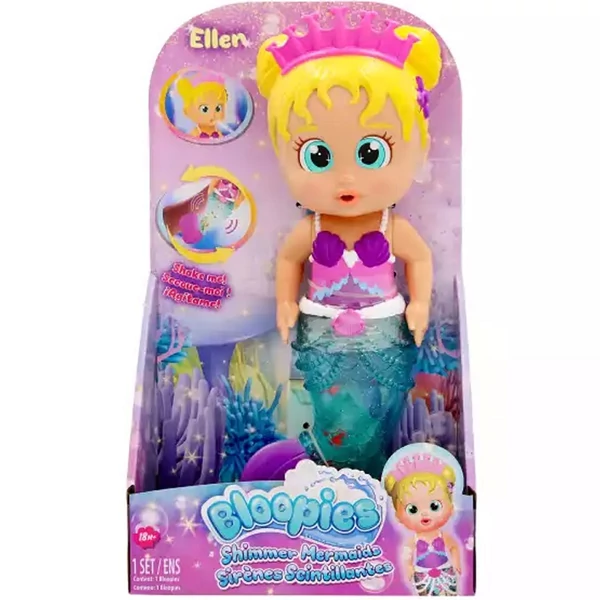 Bloopies: Mókás sellőbébi csillogó uszonnyal - Ellen