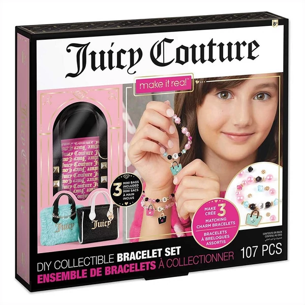 Make It Real: Juicy Couture mini kézitáskák karkötővel