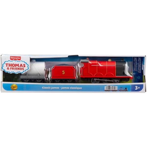 Fisher-Price: Thomas és barátai - James motorizált mozdony rakománnyal - Mattel