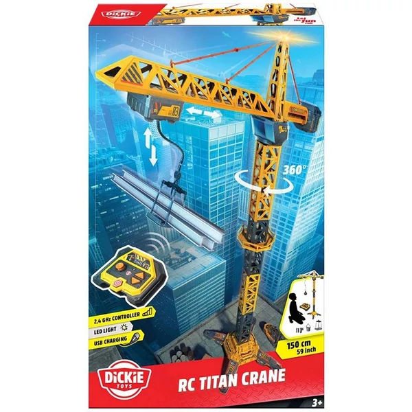 Távirányítós RC Titán daru 150cm - Dickie Toys