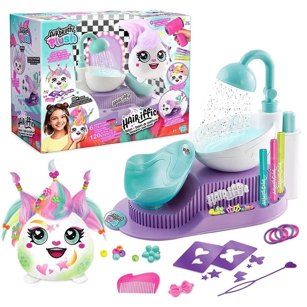 Style 4 Ever: Airbrush Plush Hair-iffic hajszalon