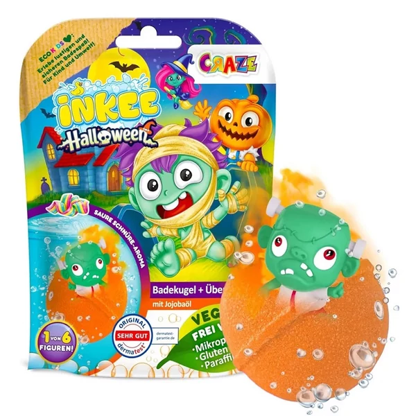 Craze Inkee: Halloween fürdőbomba meglepetéssel