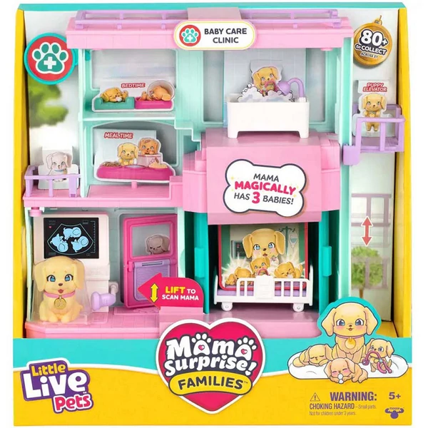 Little Live Pets: Mama Surprise - Klinika játékszett