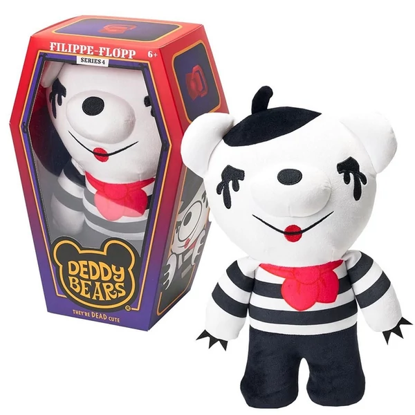 Deddy Bear Hank plüss koporsóban, 4. sorozat, 30 cm-es - Flippe-Flop