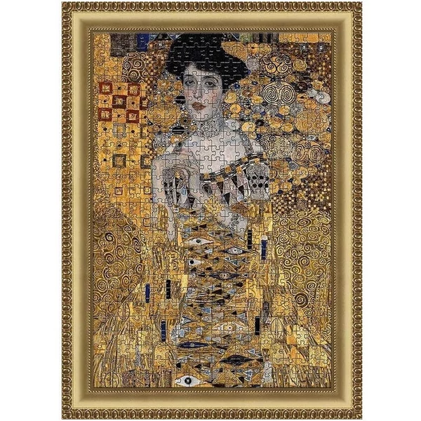 ArtFrame: Gustav Klimt - Adele Bloch-Bauer I. 500db-os puzzle kerettel - Trefl