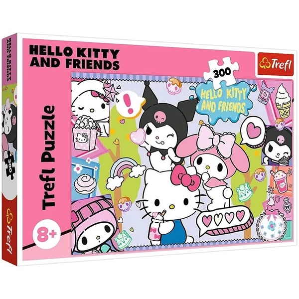 Hello Kitty és barátai 300db-os puzzle - Trefl