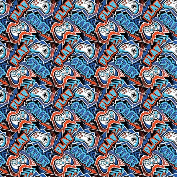 Cardex: Gamer kontroller mintás csomagolópapír 100x70cm