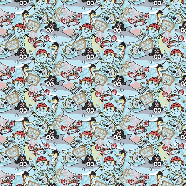 Cardex: Kalózos tengeri kaland csomagolópapír 100x70cm