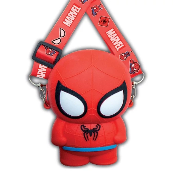 Luna: Pókember 3D figura pénztárca vállpánttal