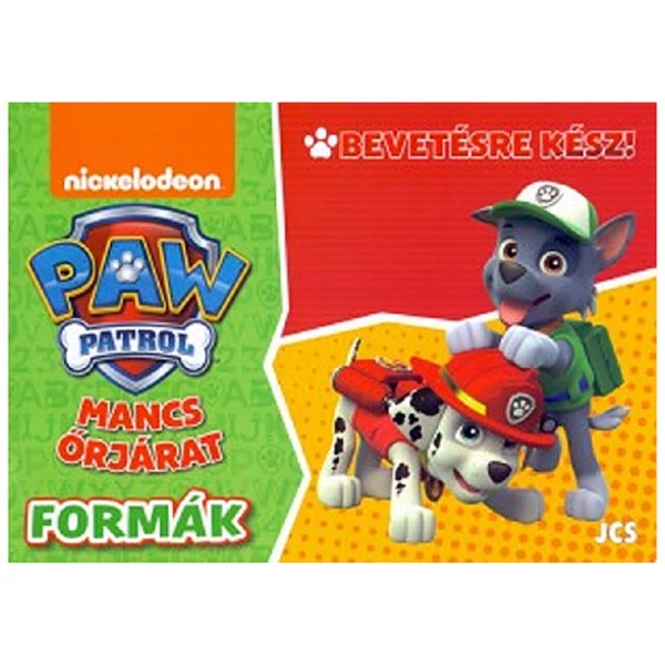 Mancs őrjárat: Bevetésre kész! - Formák foglalkoztató könyv