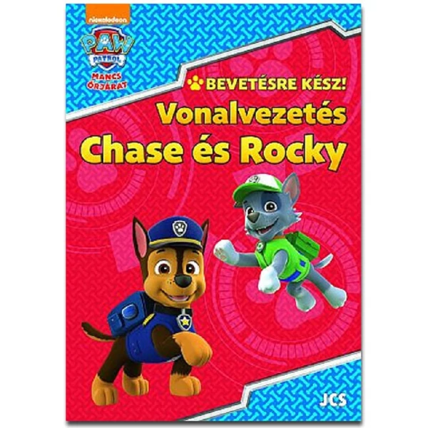 Mancs őrjárat: Vonalvezetés - Chase és Rocky foglalkoztató füzet