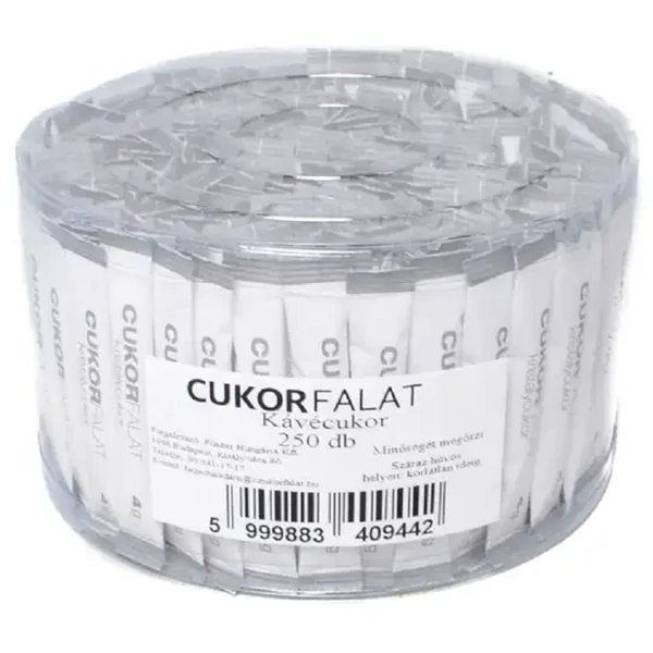 Fehér henger kávécukor 250x4g