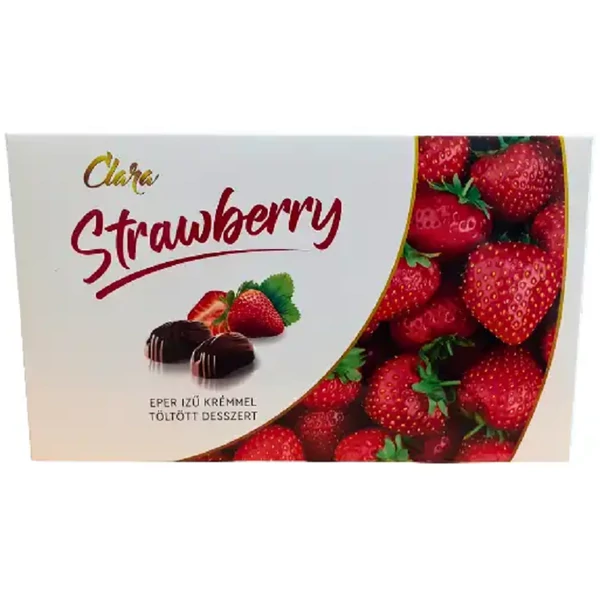 Clara eper desszert 125g