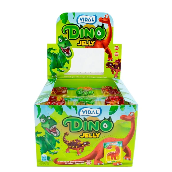 Vidal dino jelly gumicukor 66x6g