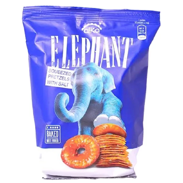 Elephant sós chips-tallér 80 g