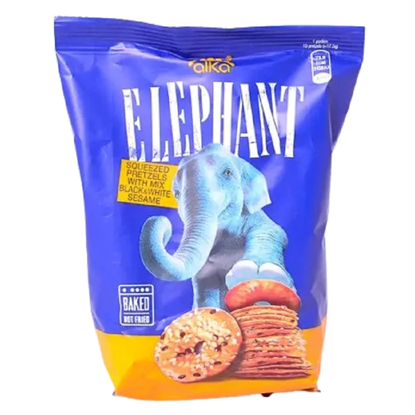 Elephant chips-tallér szezámmagvakkal 80 g