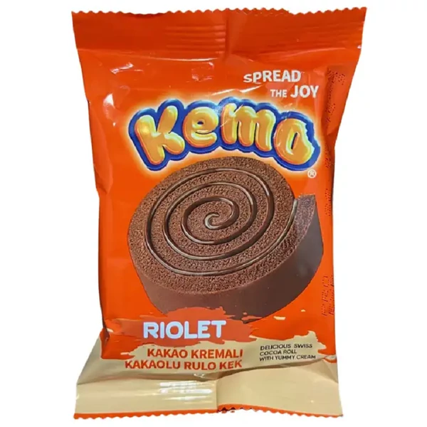 Kemo kakaós piskóta roll kakaó ízű krémmel 45g