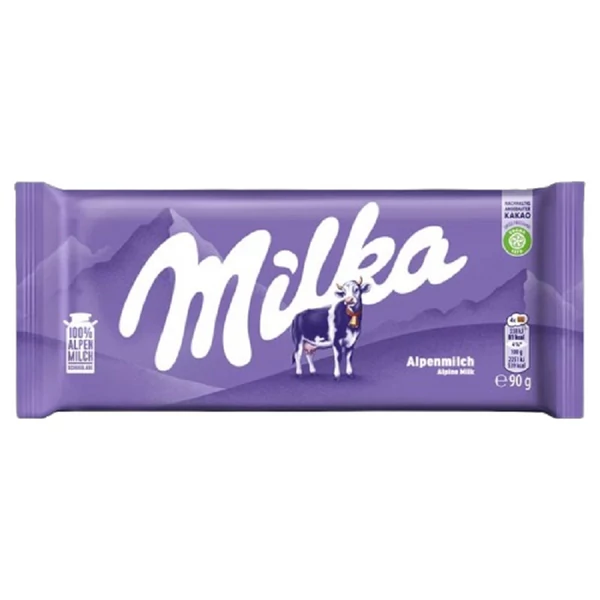 Milka Alpesi tejcsokoládé 90g