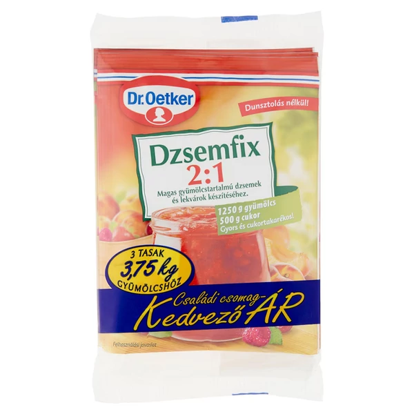 Dr. Oetker dzsemfix 2:1 3 x 25 g