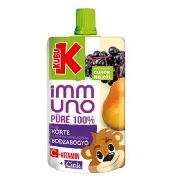 Kubu Immuno püré körte-bodza 100g