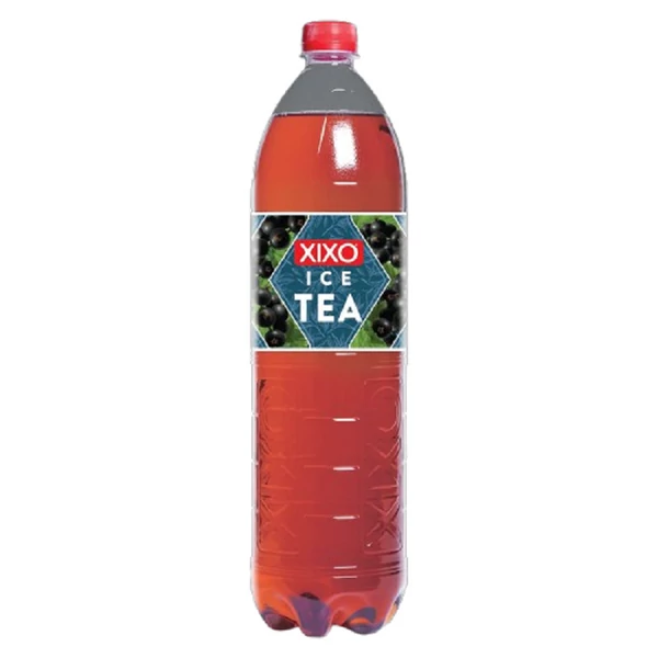 XIXO Ice Tea feketeribizliízű jegestea 1,5 l - csak egyedi szállítással vagy személyes átvétellel