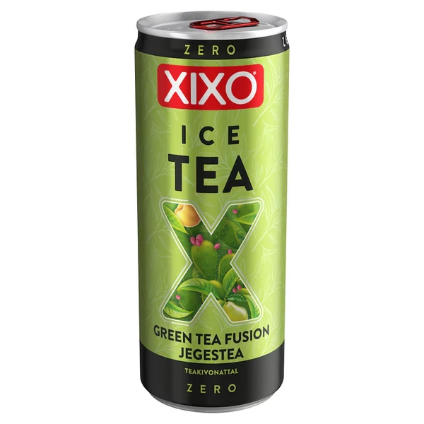 XIXO Ice Tea Zero Green Tea Fusion jegestea 250 ml - csak egyedi szállítással vagy személyes átvétellel