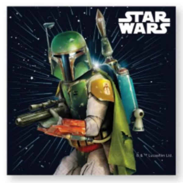 Star wars party szalvéta 33x33cm 20db-os kiszerelésben