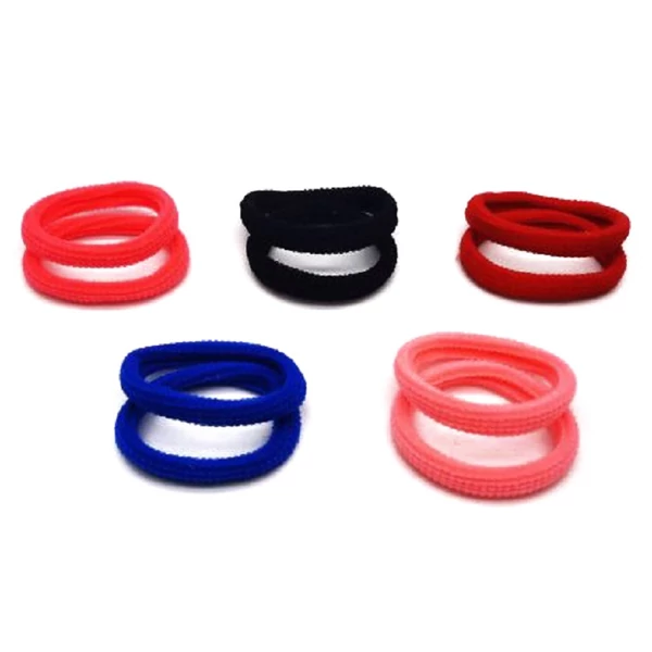 Lora színes hajgumi 2db-os kiszerelésben többféle színben 800881