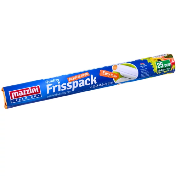 Mazzini premium perforált frisspack frissentartó fólia 10m 25ív