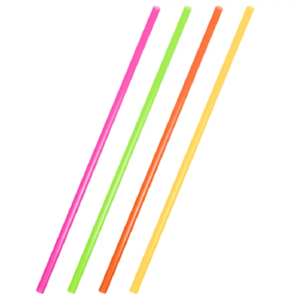 Újrahasznosított PP vegyes színű szívószál 8mmx22cm 100db-os kiszerelésben XTÉ