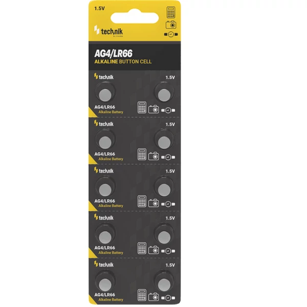 Technik gombelem 10db-os kiszerelésben AG4 LR66