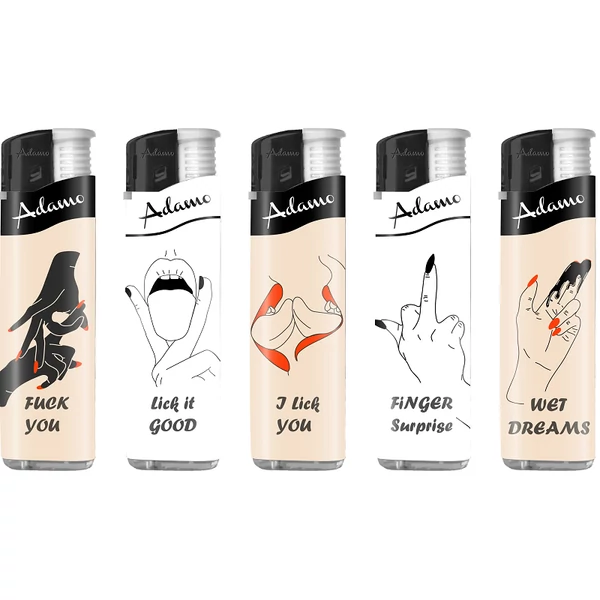 Elektromos szexuális mintás öngyújtó 50 db-os 187351 