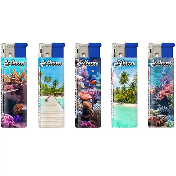 Elektromos trópusi mintás öngyújtó 50 db-os 1881181