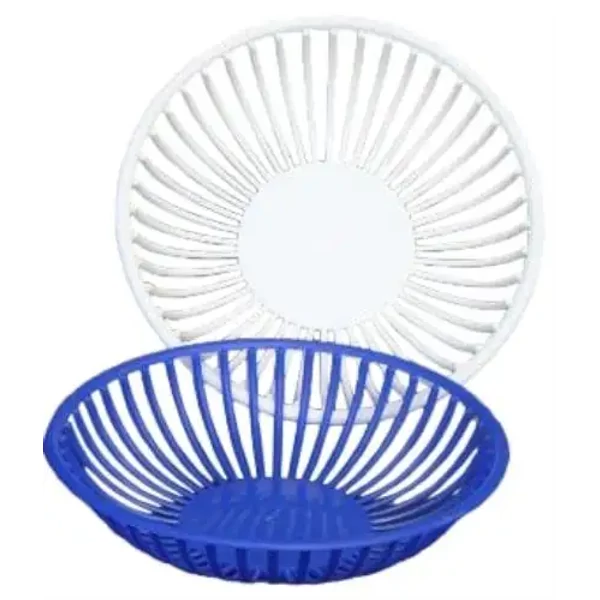 Hagyományos bevásárlókosár kék vagy piros színben