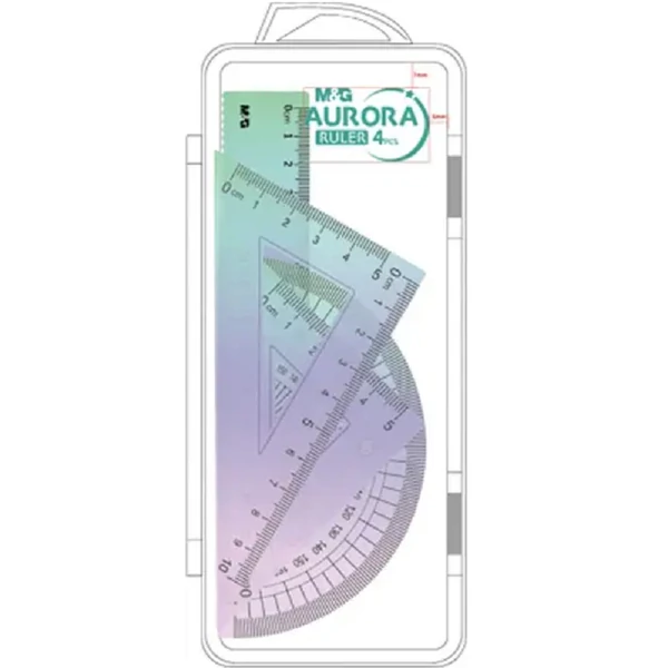 M&G 4 DB-os vonalzókészlet ARL960AN