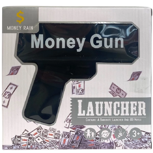 Játék pénzszóró pisztoly BZ0243