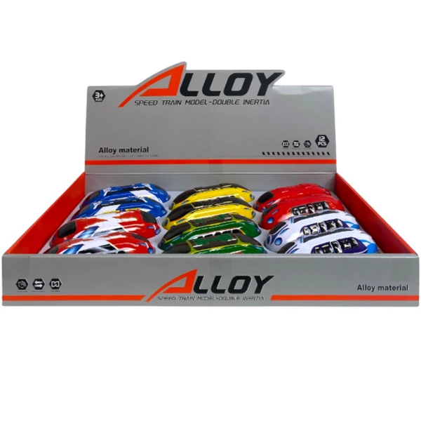 Játék hátrahúzós vonat többféle változatban JA8992