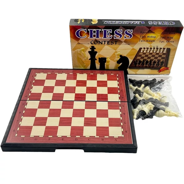 Mágneses sakk készlet 19,5x9,5cm 72370